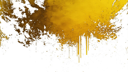 Fototapeta premium gold scratch grunge texture white background.
