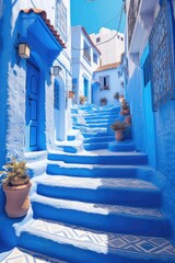 Azure Haven Traditional Greek Housefronts