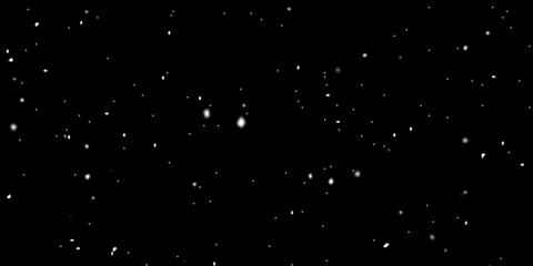 Snow Overlays Vector Background. A great collection to prepare your designs for the winter season!