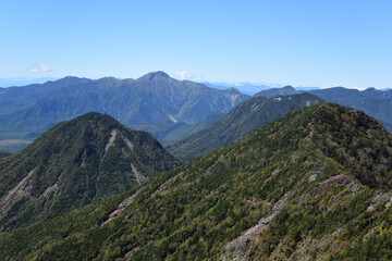 Climbing  Mount Nyoho, Tochigi, Japan