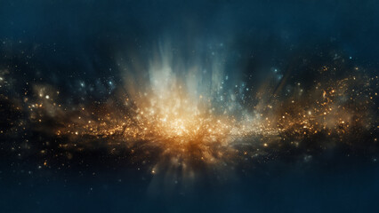 Bunte Bukeh Elemente in Leuchtfarben als explosion Hintergrundmotiv, ai generativ