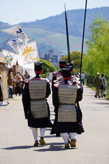 奈良時代、平城宮を守る衛士の巡回