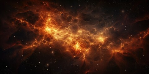 Obraz premium explosion of space