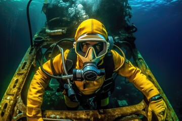 Diving Beyond Limits: Scuba Diver's Odyssey