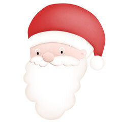 cute santa claus cartoon