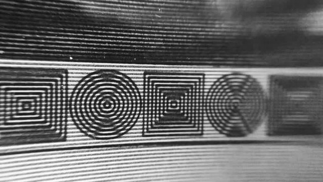 Abstract white and black background. Retro style