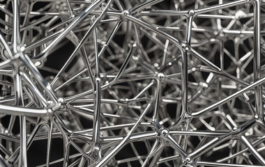 close up of a bunch of nails background