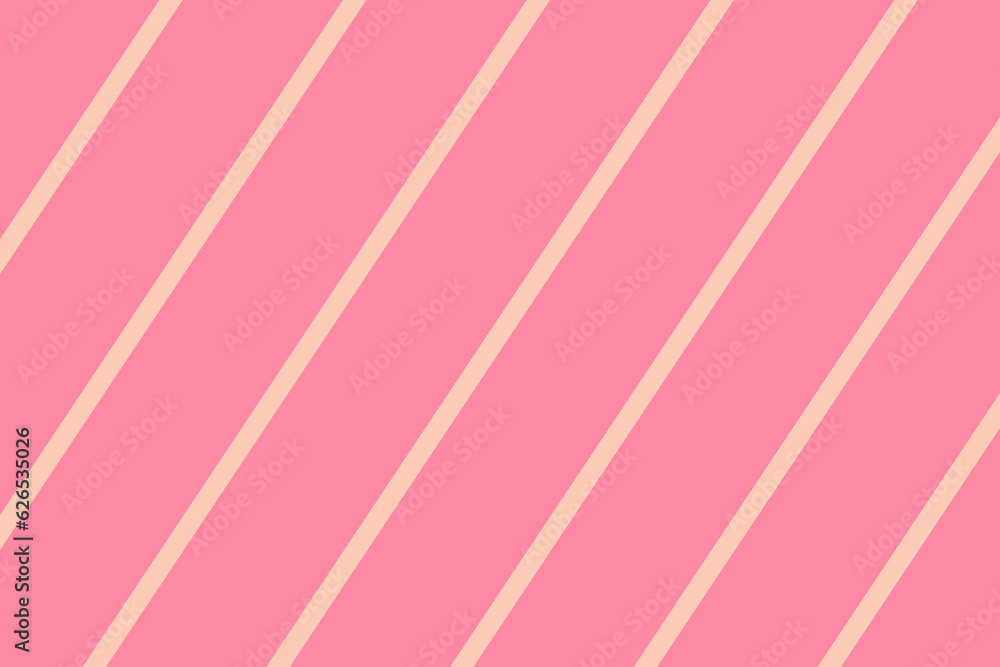 Poster pink diagonal line seamless pattern. skew stripes geometric texture. parallel linear band background