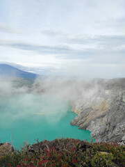 the most beautiful ijen crater