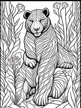 Ecosystem Protectors: Coloring Pages Of Endangered Animals