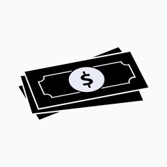Currency Icon. Cash, Funds Symbol - Vector. 