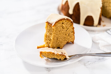 Eggnog Bundt Cake