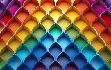 Fototapeta premium 3d_Islamic _luxury_pattern_background