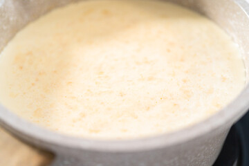 White chocolate ganache frosting