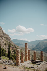 Temple of Apollo in Delphi, Greece
