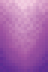 Vertical abstract pattern. Square pixel shape. Dark purple mosaic background, gradient to light pink. Design texture elements for banners, covers, posters, backdrops, walls. Vector illustration.