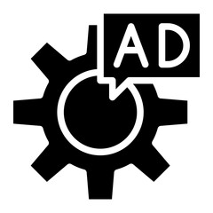 advertisement glyph 