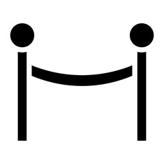 red carpet fence glyph 