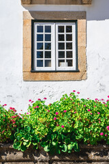 Fototapeta na wymiar Close up from the facade of the Mateus Palace, Vila Real, Portugal.