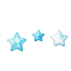 Obraz premium Teddy Bear Art: Watercolor Claprt for Baby Shower, Boy's Nursery, PNG with Transparent Background, Blue Airplane Balloons