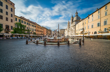 Piazza Navona in Rome. Italy