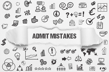 Admit Mistakes 