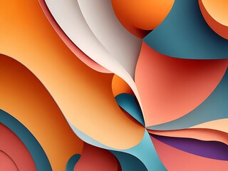 colorful abstract background, generative ai
