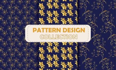 Pattern Design. Floral Pattern Design. Unique Creative Simple Nature Pattern Design. Luxury Pattern Design