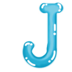 Alphabet set of letters A to Z 