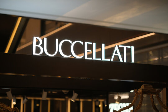 Shanghai,China-July 22nd 2023: Buccellati store sign. Italian company