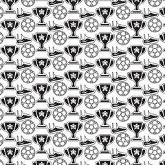 Pattern Design. Football Pattern Design.