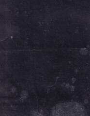 Vintage black paper texture background. Rough dark backdrop template.