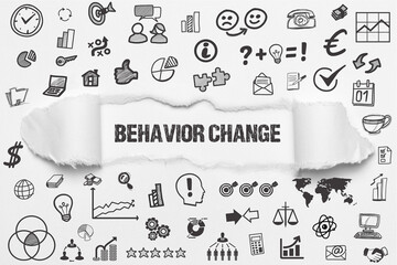 behavior change - obrazy, fototapety, plakaty