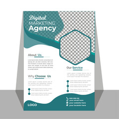 Print business flyer template. it is my own design