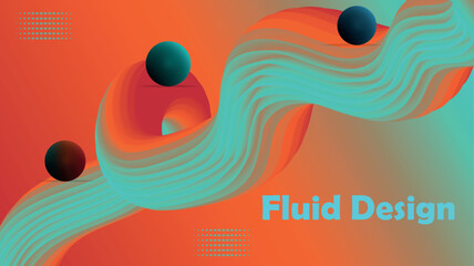 Fluid Design. Creative Unique And Minimal Fluid Design