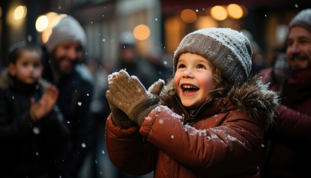  small town prepared for a Christmas celebration like no other. In the heart of the community, a group of friends eagerly awaited the arrival of a special Christmas gift.