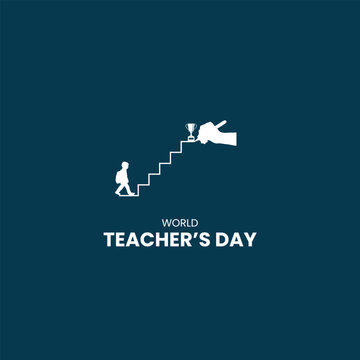 World Teacher's Day. Happy Teacher's Day. 