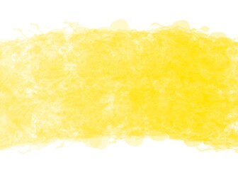 Yellow abstraction on a white background