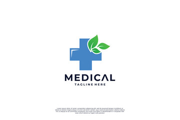 Medical Cross Logo design, Health Logo Design, Healthcare Symbol, Health Clinic Logo.