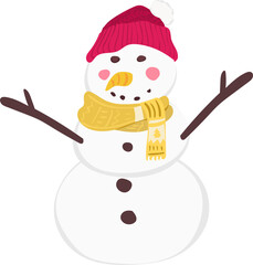 Snowman for christmas decoration