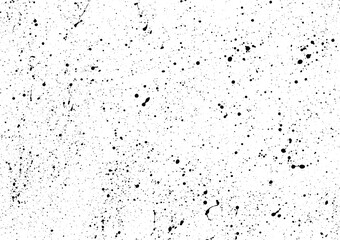 Obraz premium Ink blots Grunge urban background. Texture Vector. Dust overlay distress grain . Black paint splatter , dirty, poster for your design.