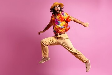 Dynamic Entertainment: A Talented Individual Dancing with Energetic Grace, Captivating the Audience and Enriching the World of Performing Arts