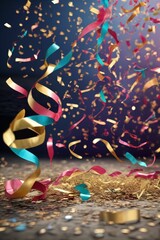 imagem paisagem natural AI Julho / confete 2