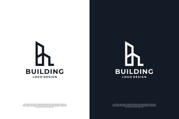 Building architecture logo design inspiration.