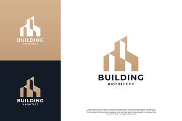 Building architecture logo design inspiration.