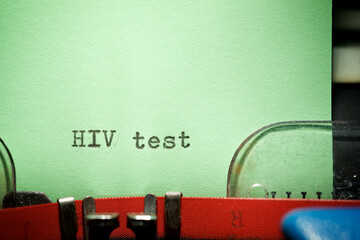 Hiv test text