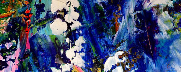 abstract background wallpaper. Modern motif visual art. Mixtures of oil paint. Trendy hand painting canvas. Wall decor and Wall art prints Idea. 3D Texture. Art object	