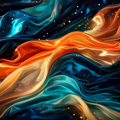 abstract background with expensive space silk. High quality illustration