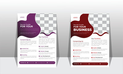 Modern Business Flyer Design Template