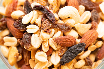 nuts and dried fruits